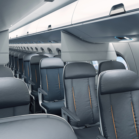 Priestmangoode airline interior for Embraer