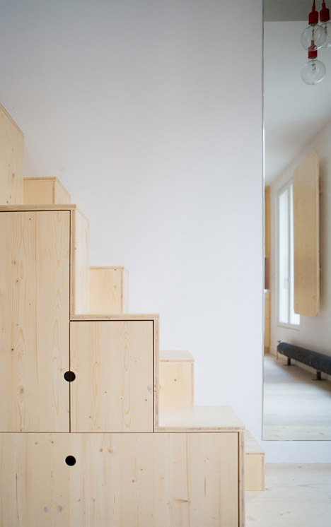 Schema apartment in Paris