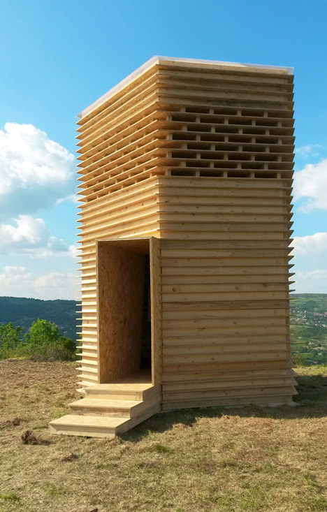 Signal Ethique pavilion by Arnaud Huart