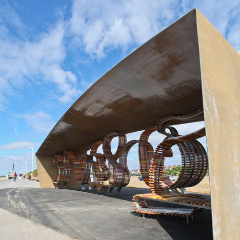 The Longest Bench by Studio Weave