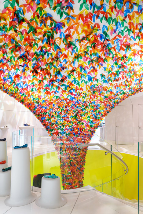 We Are Flowers installation by Melissa and SOFTlab