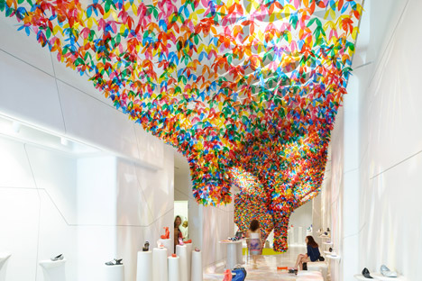 We Are Flowers installation by Melissa and SOFTlab
