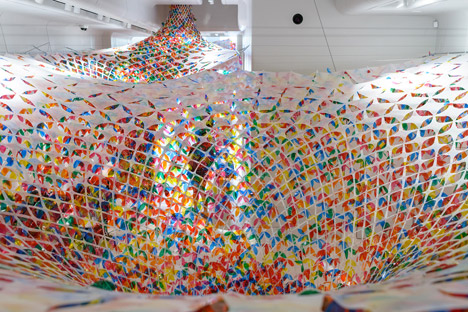 We Are Flowers installation by Melissa and SOFTlab
