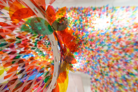 We Are Flowers installation by Melissa and SOFTlab