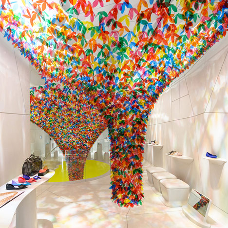 We Are Flowers installation by Melissa and SOFTlab