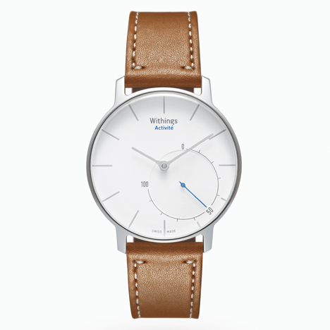French designers create “first ever” analogue watch with built-in activity tracker