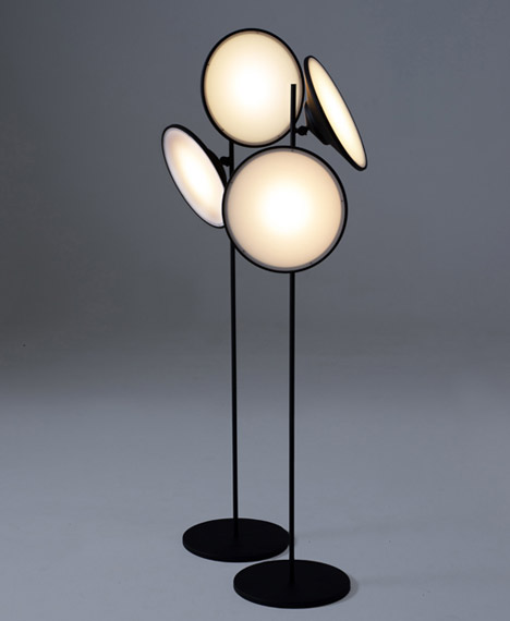 2 Moons lamps by Nir Meiri