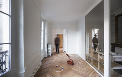 Apartment in the 6th Paris by CUT Architectures