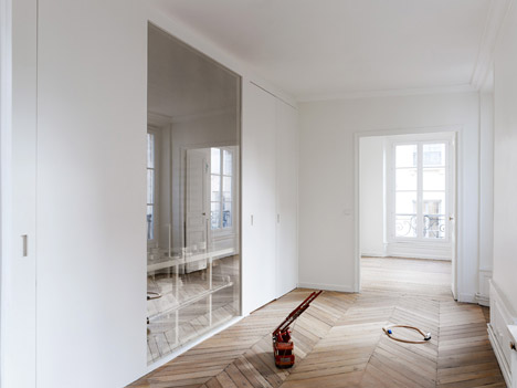Apartment in the 6th Paris by CUT Architectures