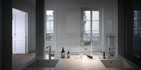 Apartment in the 6th Paris by CUT Architectures