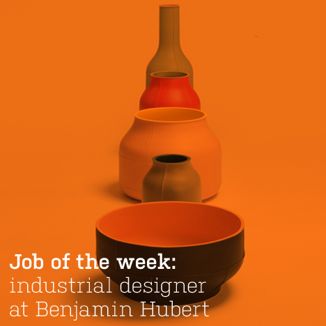 Job of the week: industrial designer at Benjamin Hubert