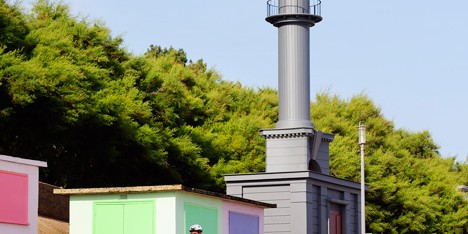 Beach Hut in the Style of Nicholas Hawksmoor by Pablo Bronstein