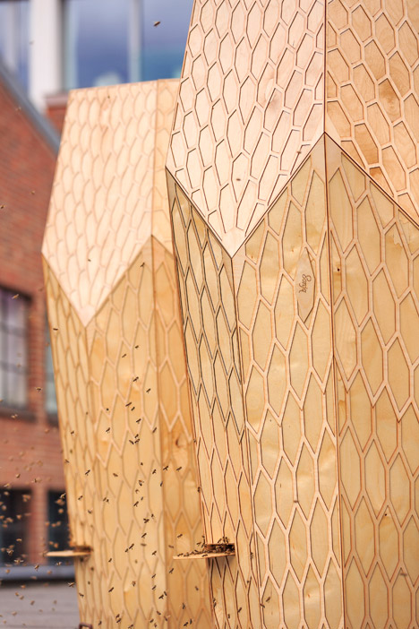 Beehives by Snohetta