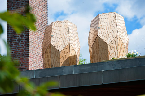 Beehives by Snohetta