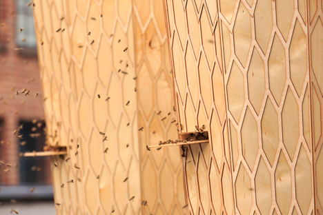 Beehives by Snohetta