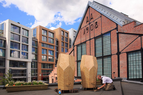 Beehives by Snohetta