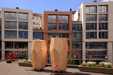 Beehives by Snohetta