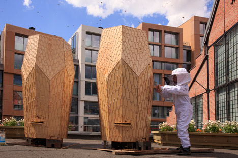Beehives by Snohetta