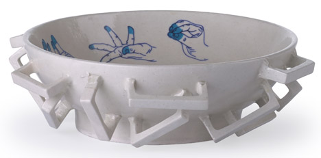 Blue Pottery by Studio Makkink and Bey