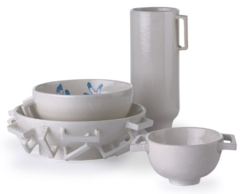 Blue Pottery by Studio Makkink and Bey