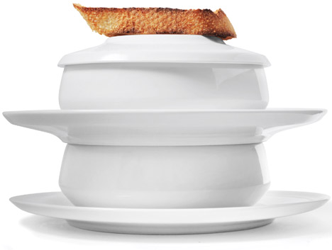 CF Moller stacking tableware
