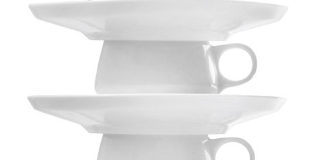 CF Moller stacking tableware