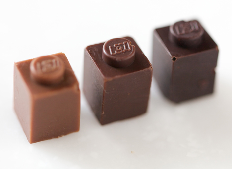 Chocolate Lego by Akihiro Mizuuchi