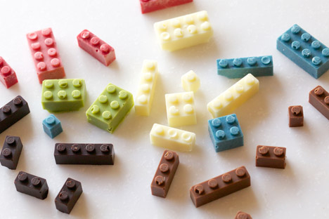 Chocolate Lego by Akihiro Mizuuchi