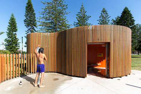Cook Park amenities by Fox Johnston