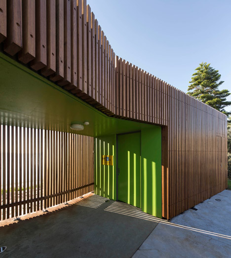 Cook Park amenities by Fox Johnston