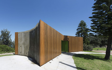 Cook Park amenities by Fox Johnston