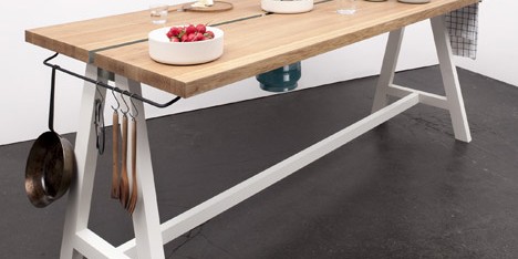 Cooking Table by Moritz Putzier