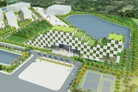 FPT University Technology Building by Vo Trong Nghia