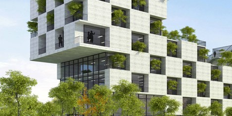 FPT University Technology Building by Vo Trong Nghia