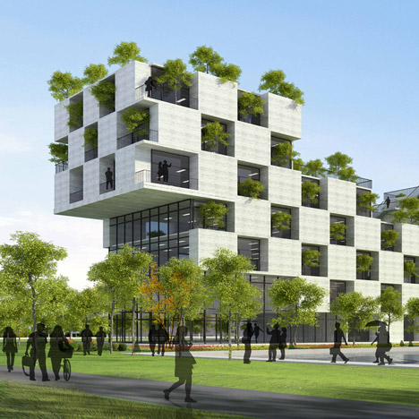 FPT University Technology Building by Vo Trong Nghia