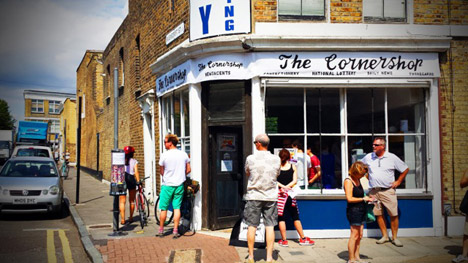 The Felt Cornershop by Lucy Sparrow