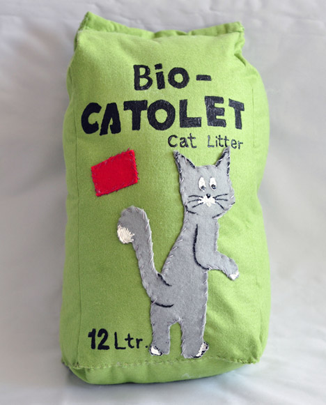 The Felt Cornershop by Lucy Sparrow