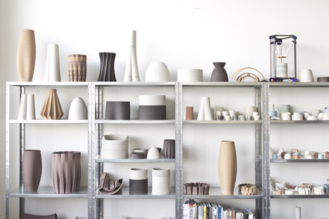 Functional 3D printed ceramics by Olivier van Herpt