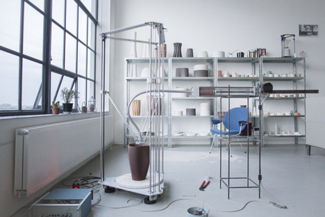 Functional 3D printed ceramics by Olivier van Herpt