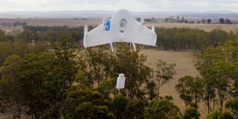 Google's Project Wing drone delivery system