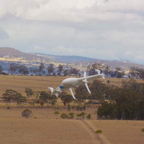 Google's Project Wing drone delivery system