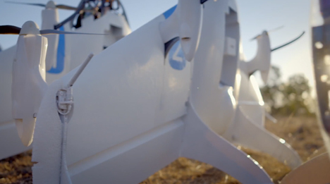 Google's Project Wing drone delivery system