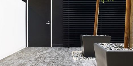 Interface launches Human Nature flooring tiles modelled on forest floors and garden paths