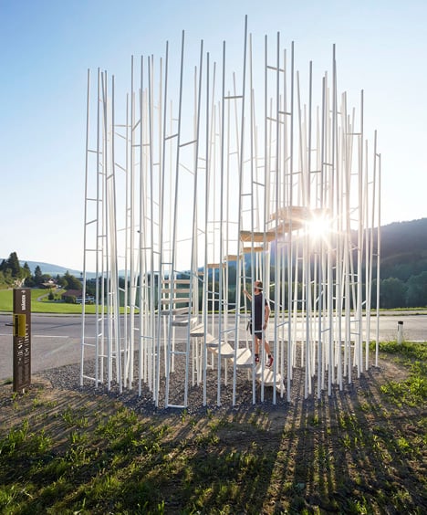 Krumbach Bus Stop by Sou Fujimoto