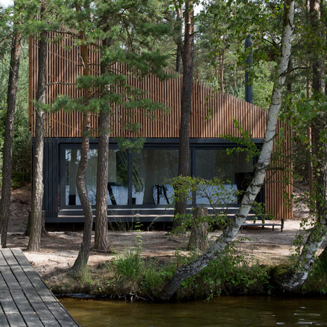 Lake Cabin by FAM Architekti