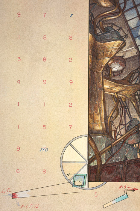 Lebbeus Woods Tchoban Foundation drawings and illustrations