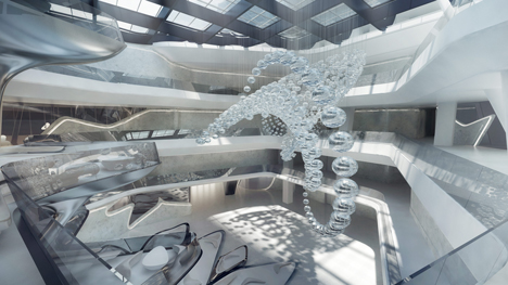ME Dubai Atrium Podium