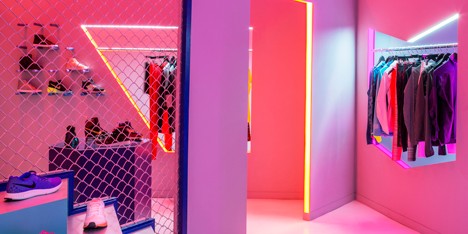 Nike pop-up by Storey Studio