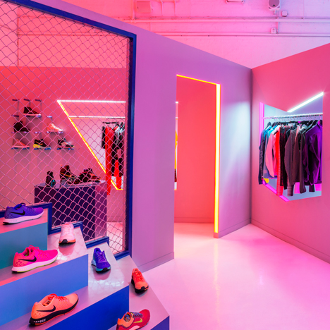 Nike pop-up by Storey Studio