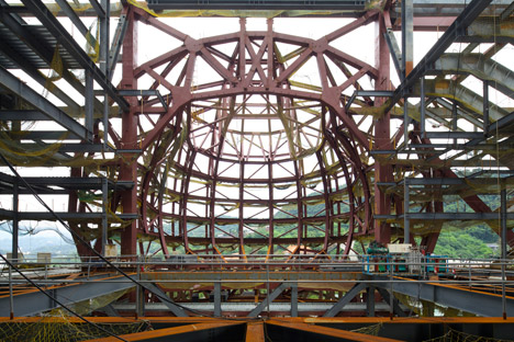 OMA TPAC Topping Out
